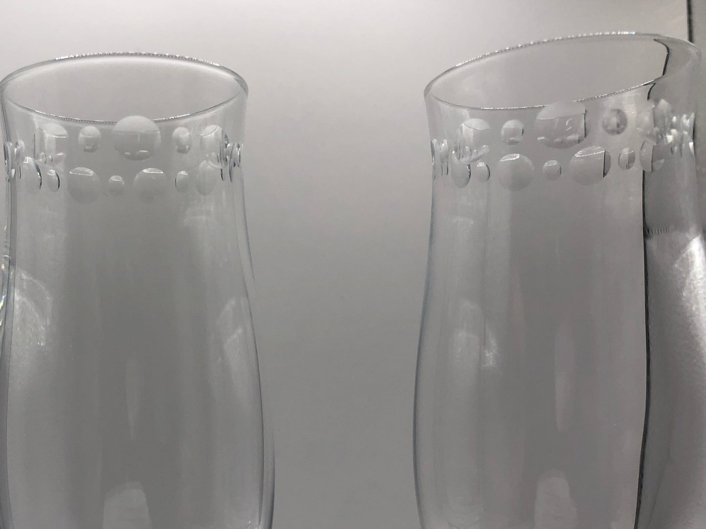 ティファニー　Tiffany　シャンパンペアグラス　箱付き　クリスタル