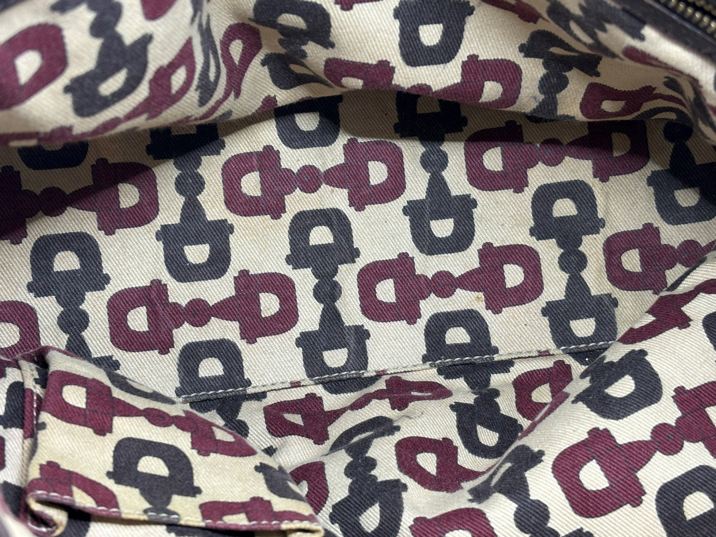 グッチ　GUCCI　137396　ＧＧキャンバス　トートバッグ　シェリーライン　ゴールド金具　レディース　ブラウン×ベージュ