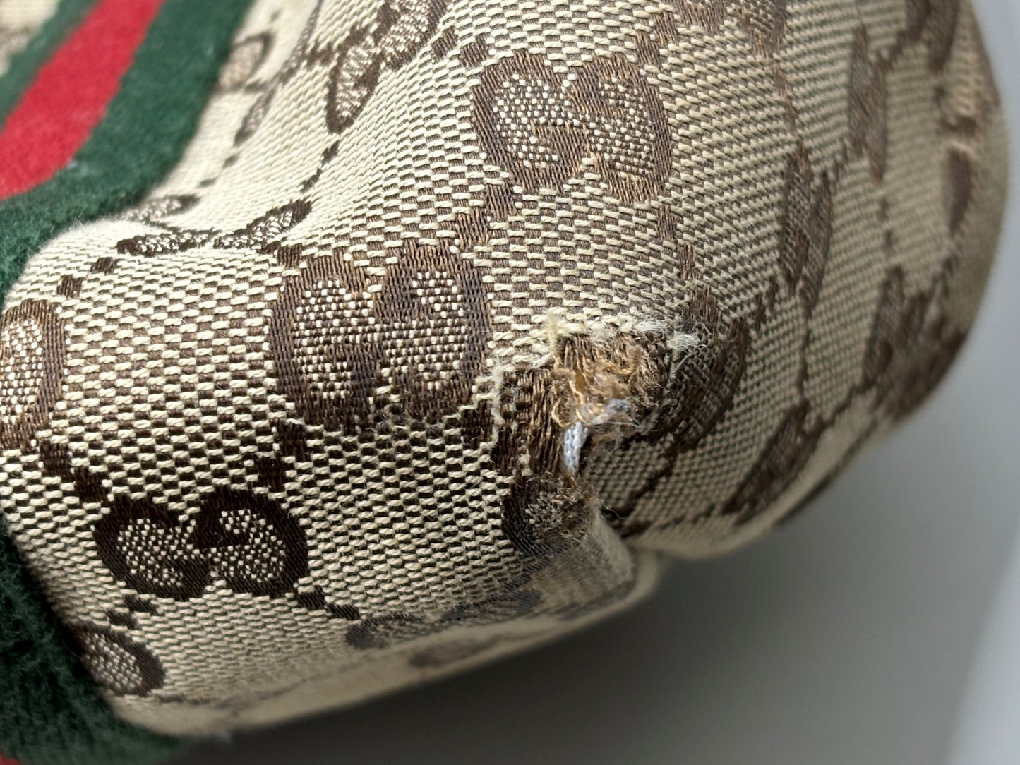 グッチ　GUCCI　137396　ＧＧキャンバス　トートバッグ　シェリーライン　ゴールド金具　レディース　ブラウン×ベージュ